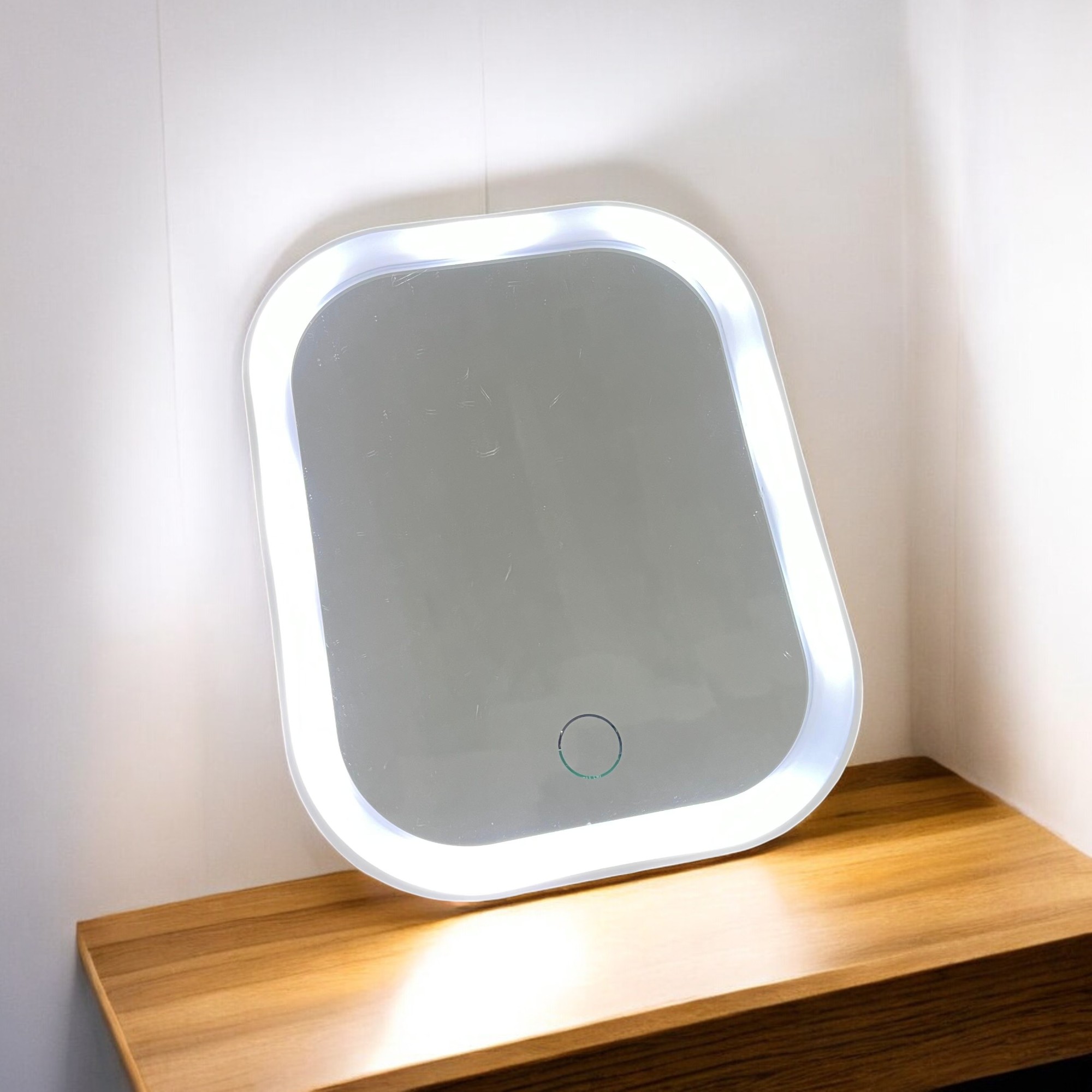 Gambar produk Arma Cermin Rias Rectangular LED Dimmable Desk Mirror 3 Color - INU16