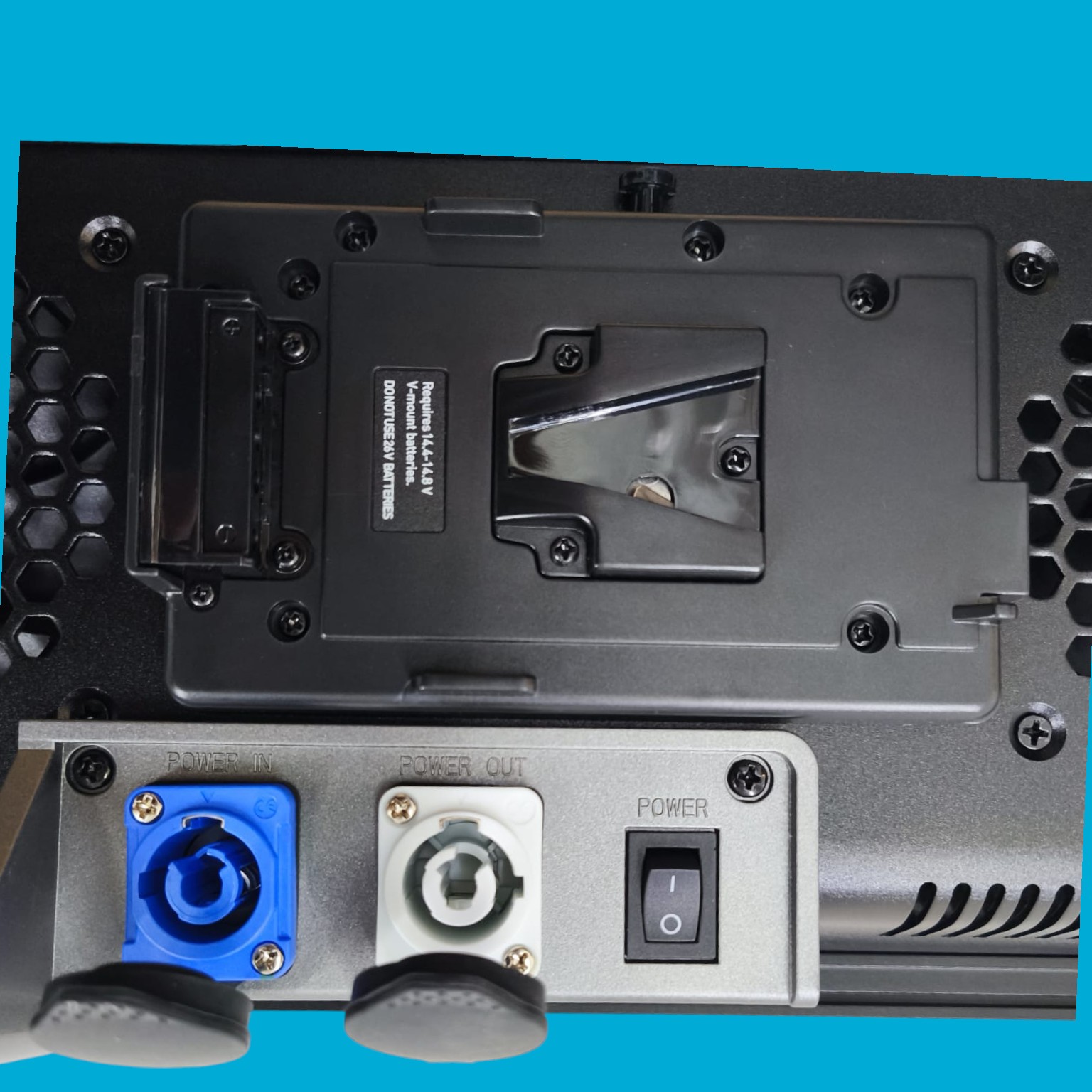 Gambar produk TOLIFO Lampu Kamera Foto Video Adjustable Studio Light LED 400W - GK-Panel 400B
