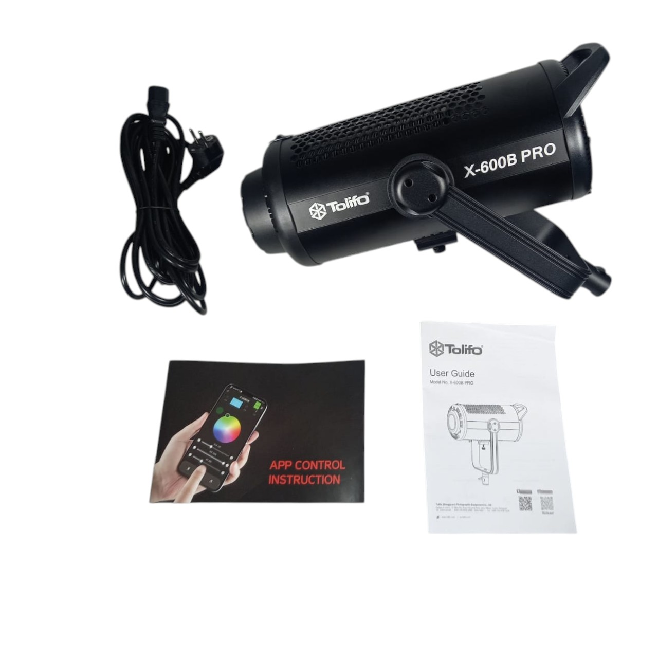Gambar produk Tolifo Lampu Video LED Bi-Color COB Video Light 600W 6500K - X-600B PRO