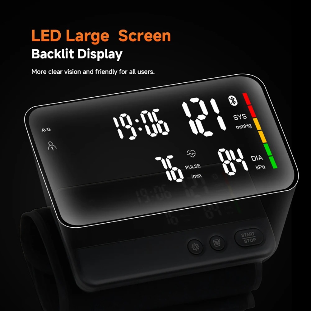 Gambar produk Yonker Tensimeter Digital Pengukur Tekanan Darah Wrist Blood Monitor - YK-BPA1L