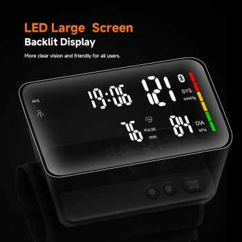Gambar produk Yonker Tensimeter Digital Pengukur Tekanan Darah Wrist Blood Monitor - YK-BPA1L