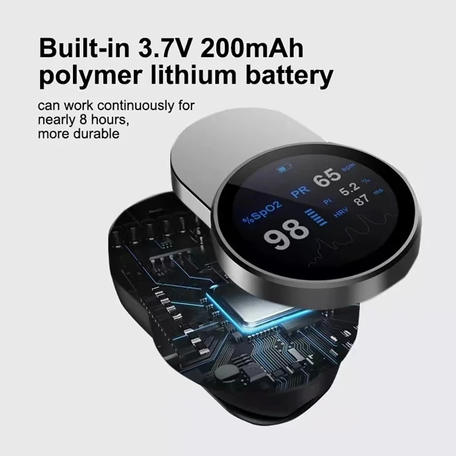 Gambar produk Yonke Fingertip Pulse Oximeter Alat Ukur Saturasi Oksigen Darah LED - YK-67B1