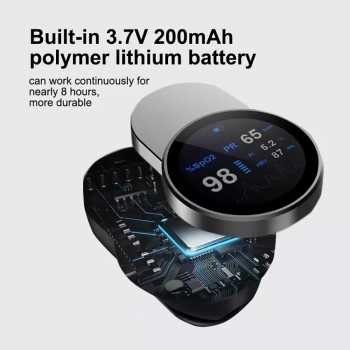 Gambar produk Yonke Fingertip Pulse Oximeter Alat Ukur Saturasi Oksigen Darah LED - YK-67B1