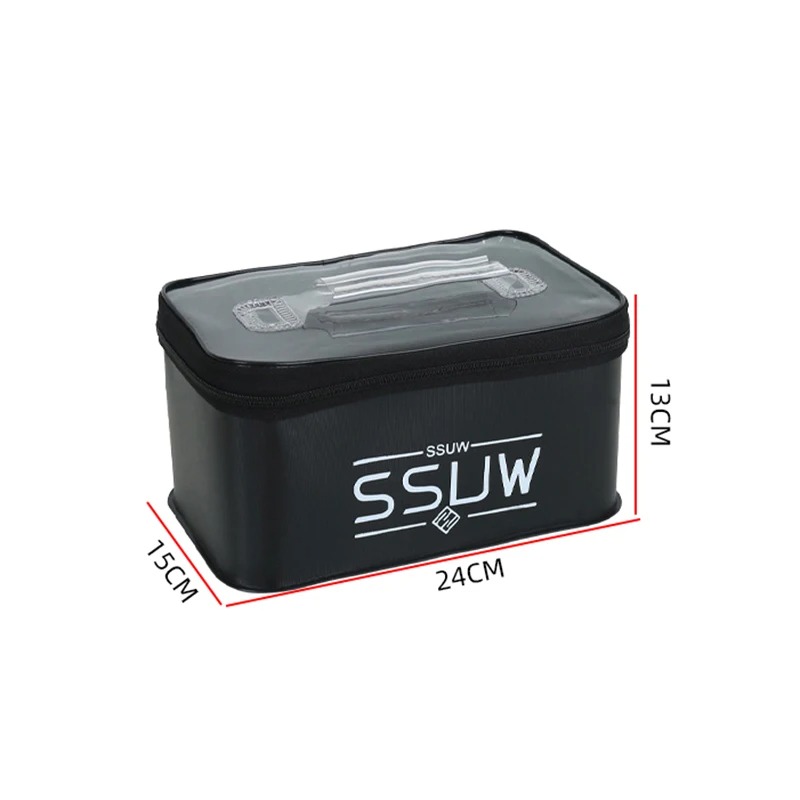 Gambar produk SSUW Kotak Perkakas Pancing Fishing Box Live Bait Storage Waterproof Medium - SS-15
