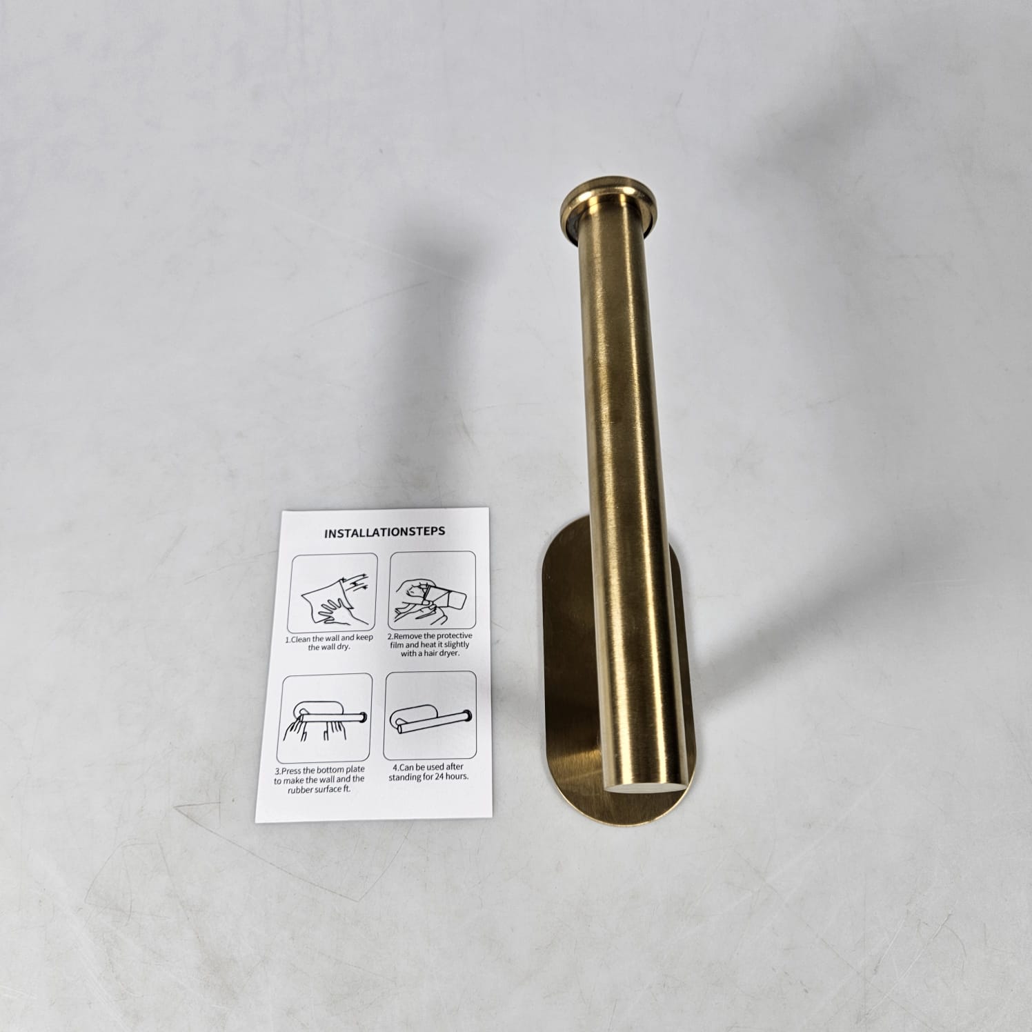 Gambar produk HOUSEEN Gantungan Tempat Tisu Toilet Paper Holder Stainless Steel 304 - H225