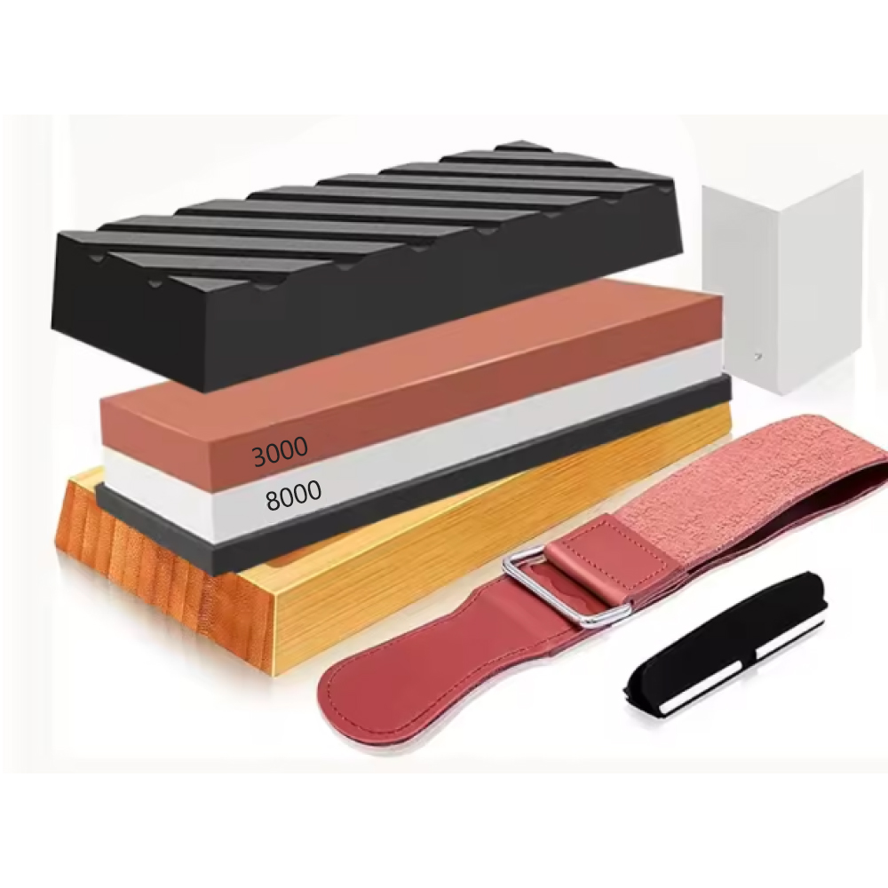 Gambar produk Chefic Batu Pengasah Pisau White Corundum Knife Sharpener 8000/3000 - CF813