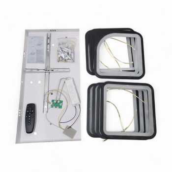 Gambar produk TaffLED Lampu Plafon LED Chandelier Remote App 3 Color 8 Head 30-45W - IR-62