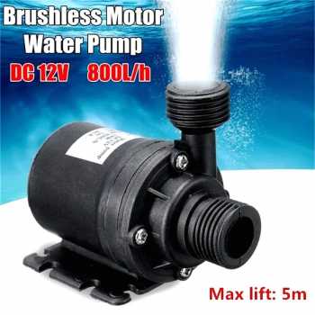 Gambar produk OBORA Pompa Air Aquarium Ikan Submersible Pump 4 Inch 24V - ZYW680