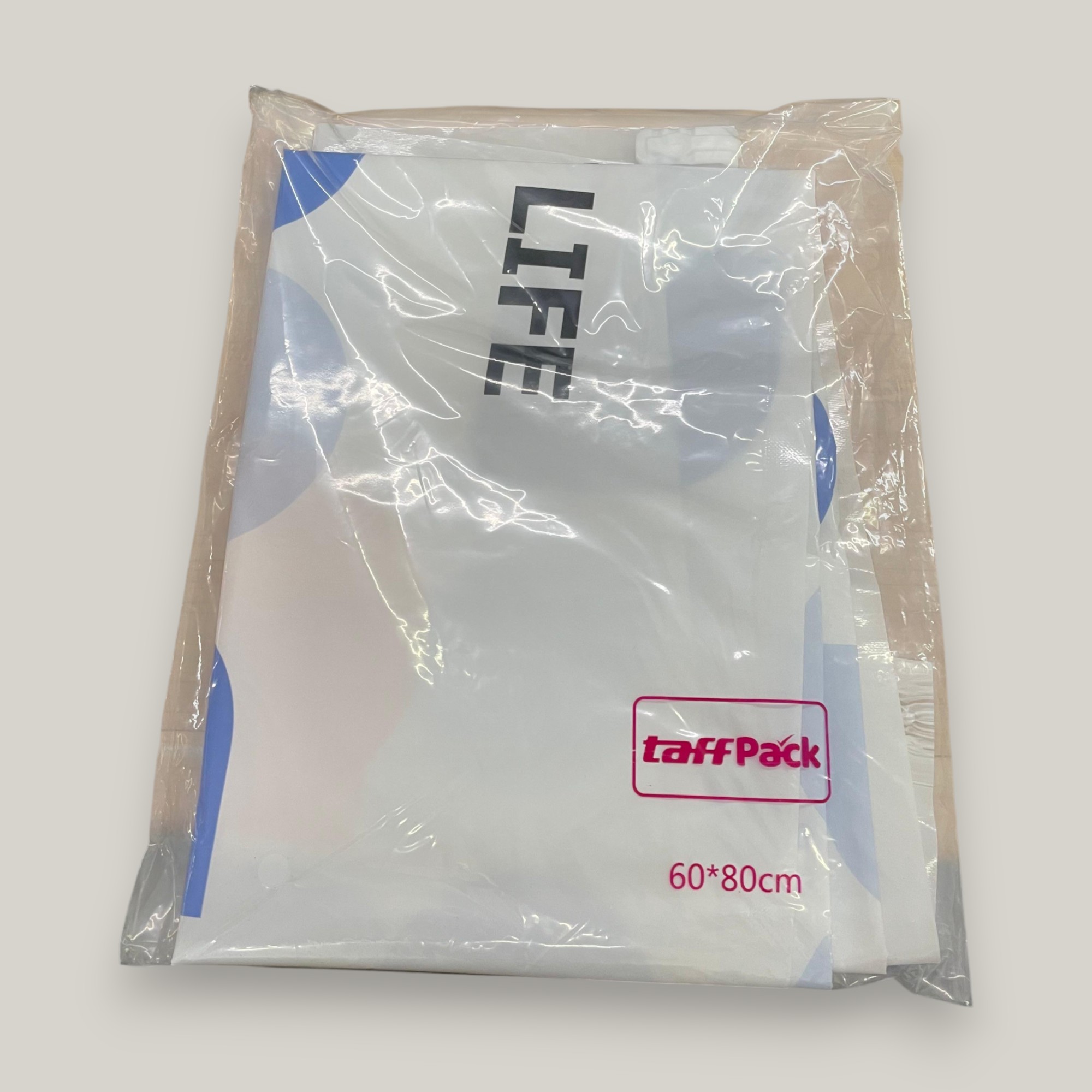Gambar produk TaffPACK Kantong Plastik Vakum Pakaian Multifungsi Vacuum Bag 1 PCS 60x80cm - TR100