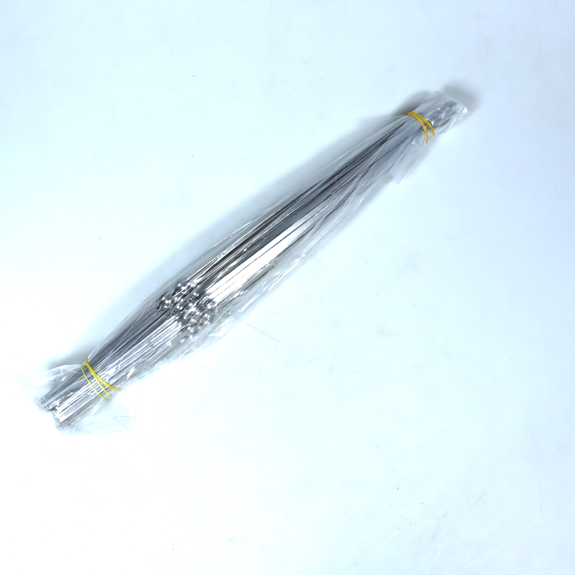 Gambar produk NICON Tusuk Sate Stainless Steel BBQ Skewers Reusable 32.5cm 100PCS - LN8
