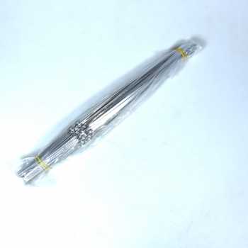 Gambar produk NICON Tusuk Sate Stainless Steel BBQ Skewers Reusable 32.5cm 100PCS - LN8