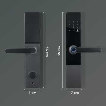 MAISUSTY Smart Door Lock Fingerprint Password Card RFID Alarm - G3F-N9 Gambar produk MAISUSTY Smart Door Lock Fingerprint Password Card RFID Alarm - G3F-N9