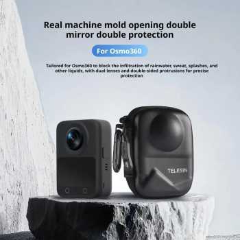 Gambar produk TELESIN Tas Kamera Aksi DJI OSMO 360 Waterproof Fully Enclosed - S6-PRC-21-TDJ