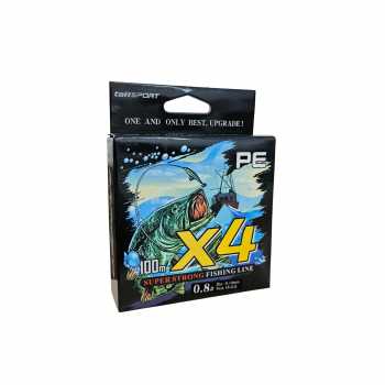 Gambar produk TaffSPORT Senar Pancing PE 4 Braided Strand Fishing Line 100M 0.8 - X4
