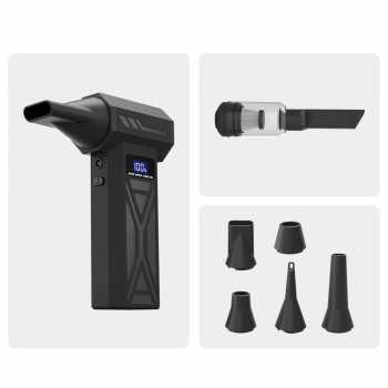 Gambar produk Isfriday Air Duster Blower Mini Turbo Jet Fan 110000RPM 4000mAh 110W Vacuum Version - P70
