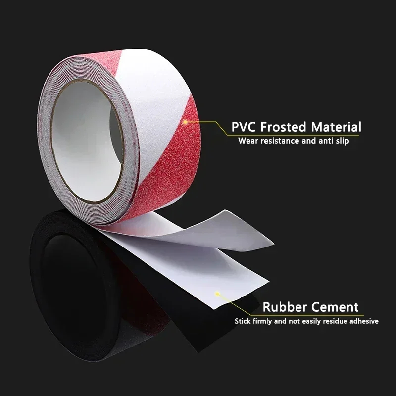 Gambar produk TaffPACK Lakban Lantai Tangga Anti Slip Tape Waterproof Flexible 5M 50mm - WD5