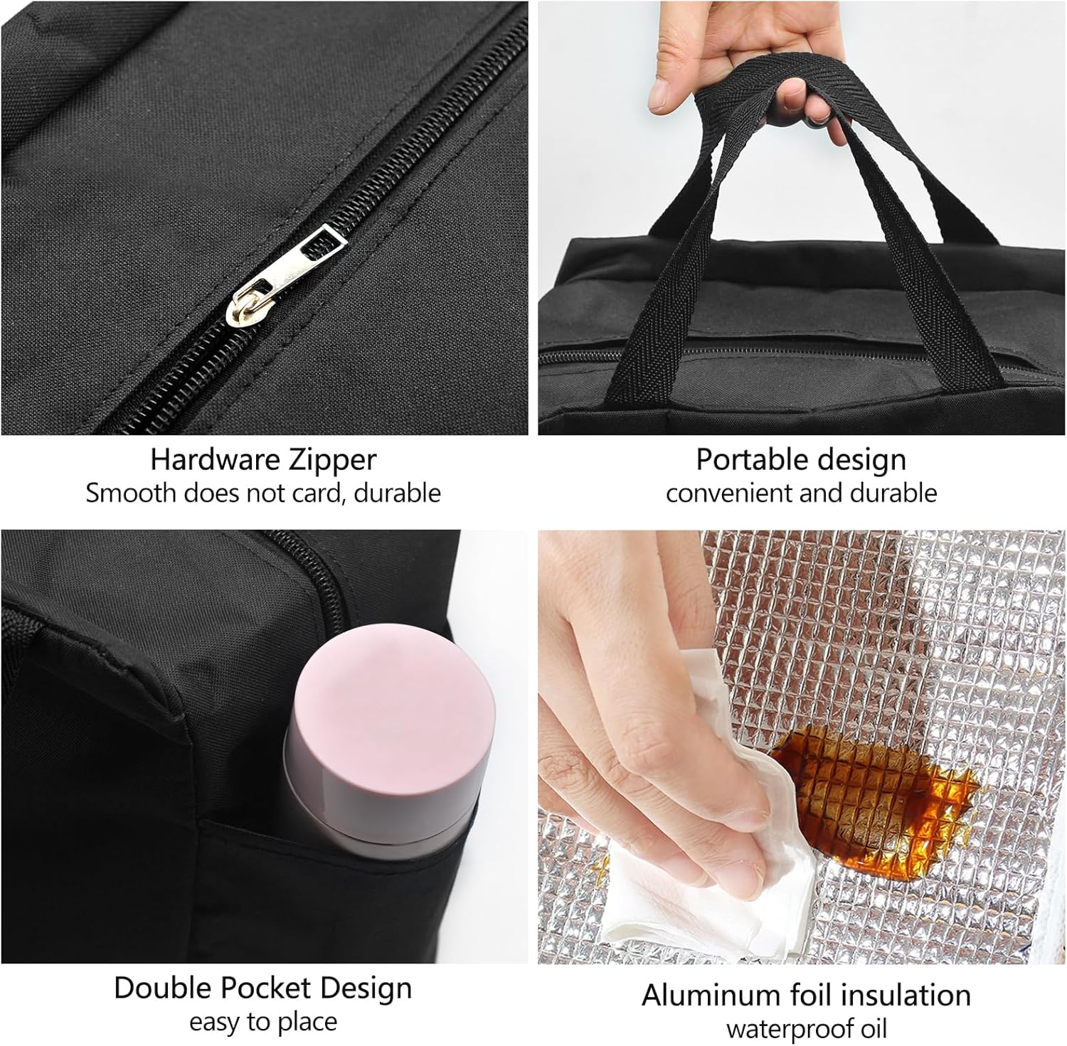 Gambar produk Sharldin Tas Bekal Tahan Panas Dingin Aluminium Foil Insulated Bag - H25