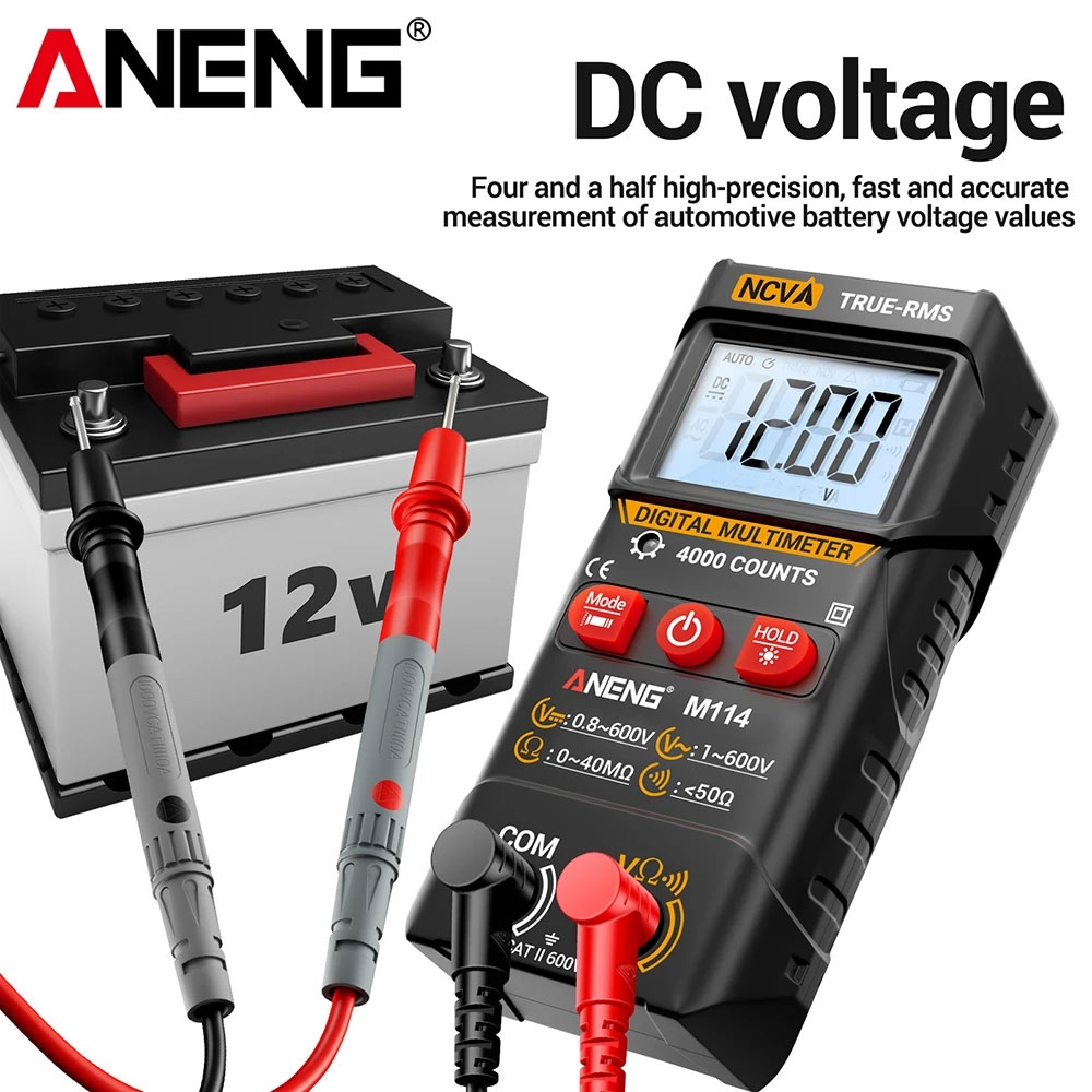 Gambar produk ANENG Digital Multimeter Mini Voltage Tester True RMS - M114