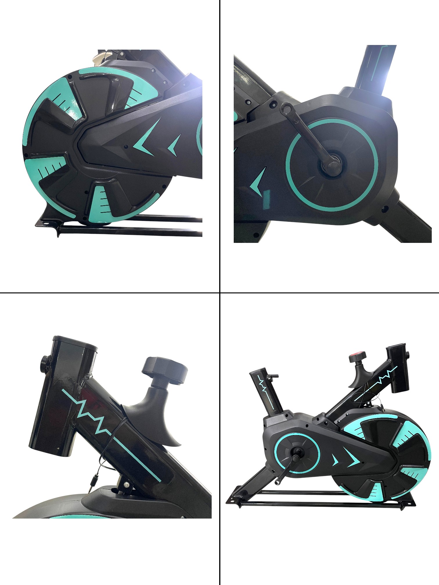 Gambar produk BSKEN Sepeda Statis Gym Spinning Bike Adjustable with Speedometer - 585A