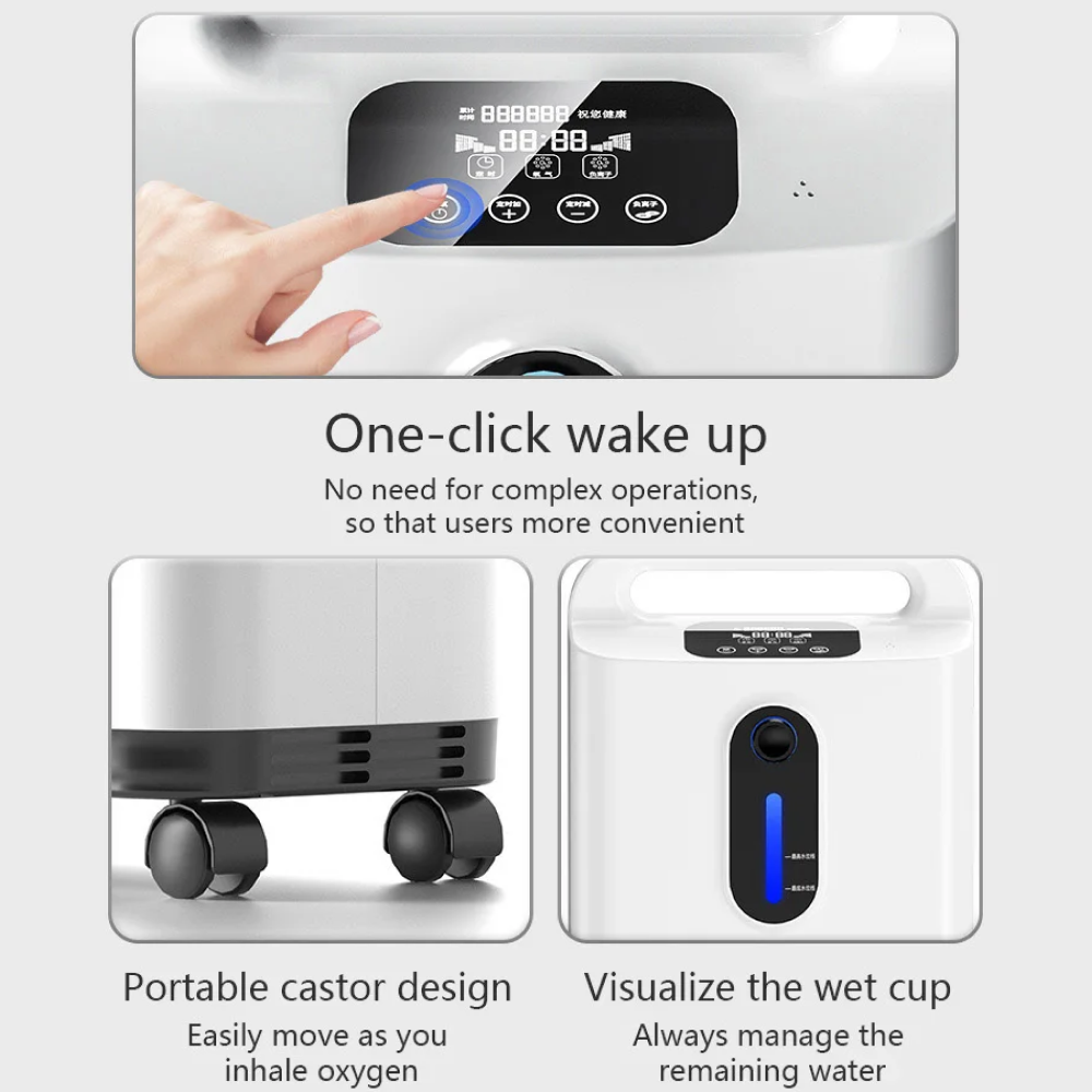 Gambar produk DGF Konsentrator Oksigen Portable Oxygen Concentrator 8L - DF-011-1L