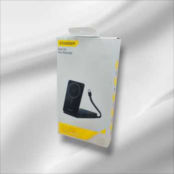 Gambar produk ESSAGER Power Bank Wireless Charging Magnetic Fold PD 20W 10000mAh - ES-D019
