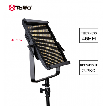 Gambar produk TOLIFO Lampu Kamera Foto Video Adjustable Studio Light LED 100W 9000LM - GK-S100B PRO