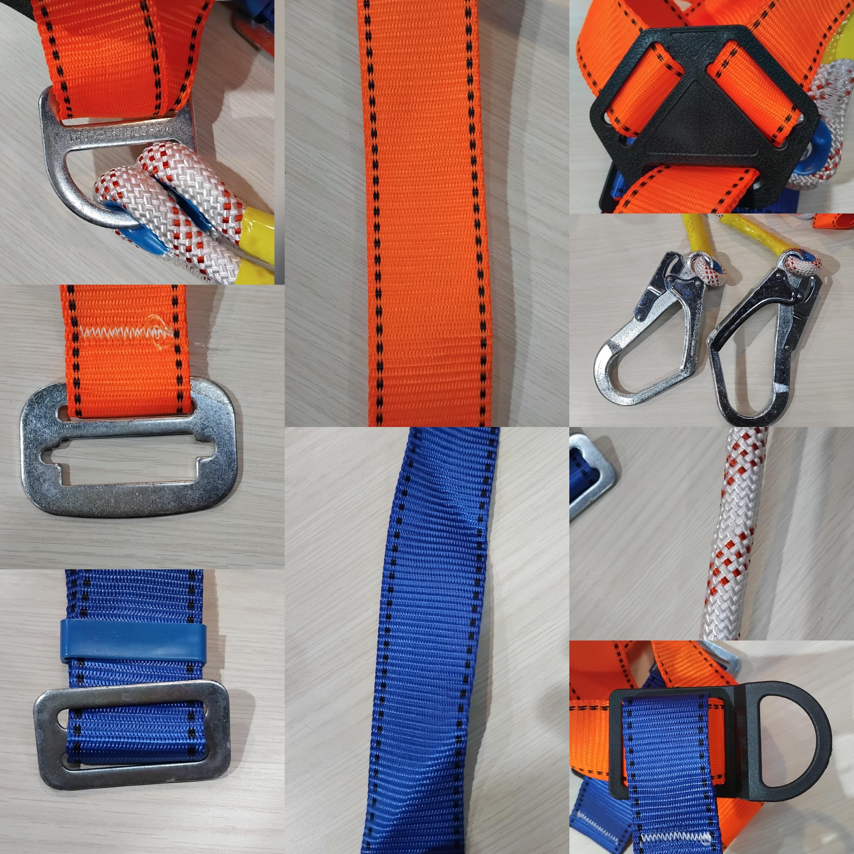 Gambar produk Stroux Safety Full Body Harness Protection Belt 1.6M Rope Type O Hooks - SRX22