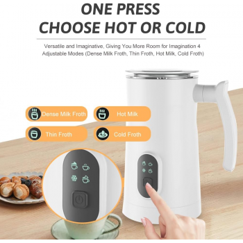 Gambar produk FMA Automatic Electric Milk Frother Stainless Steel 4in1 350ml 400W - M05