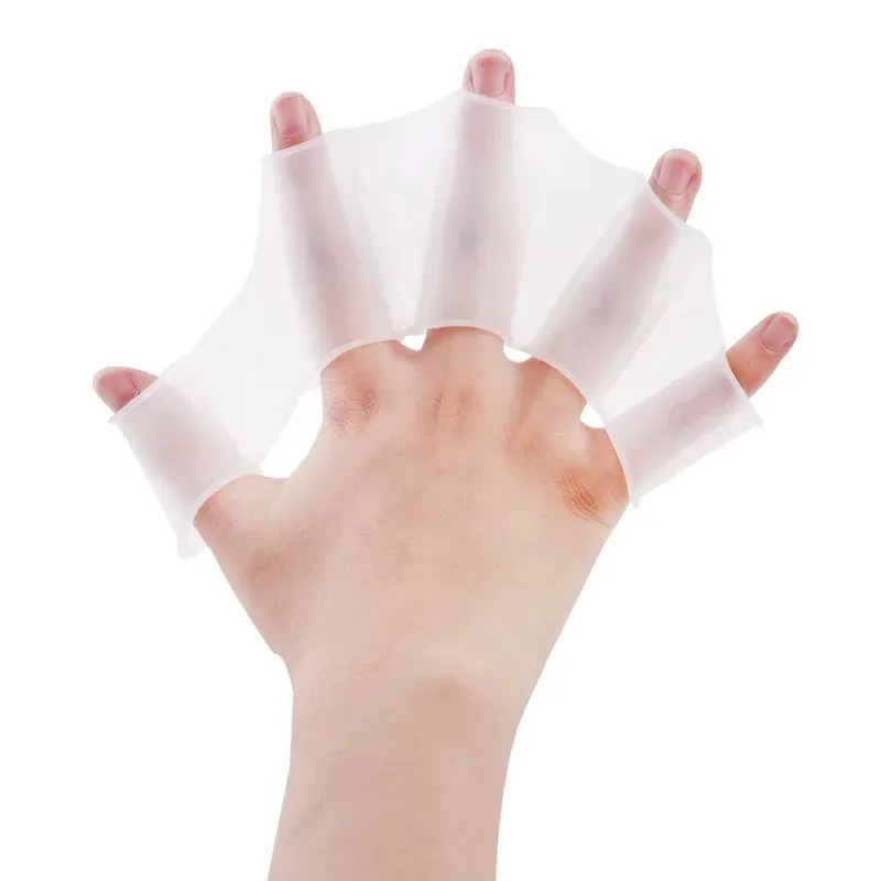 Gambar produk Froggy Alat Bantu Renang Tangan Katak Swimming Finger Fin Silicone L - HW701