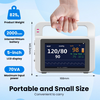 Gambar produk Sinohero Monitor Tanda Vital Pasien Portable Vital Sign Monitor - E10