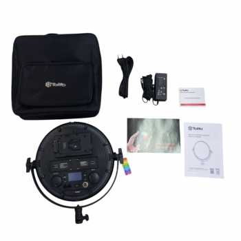 Gambar produk TOLIFO Lampu Kamera Foto Video Flashlight Studio Circle LED RGB 60W - R-S60RGB