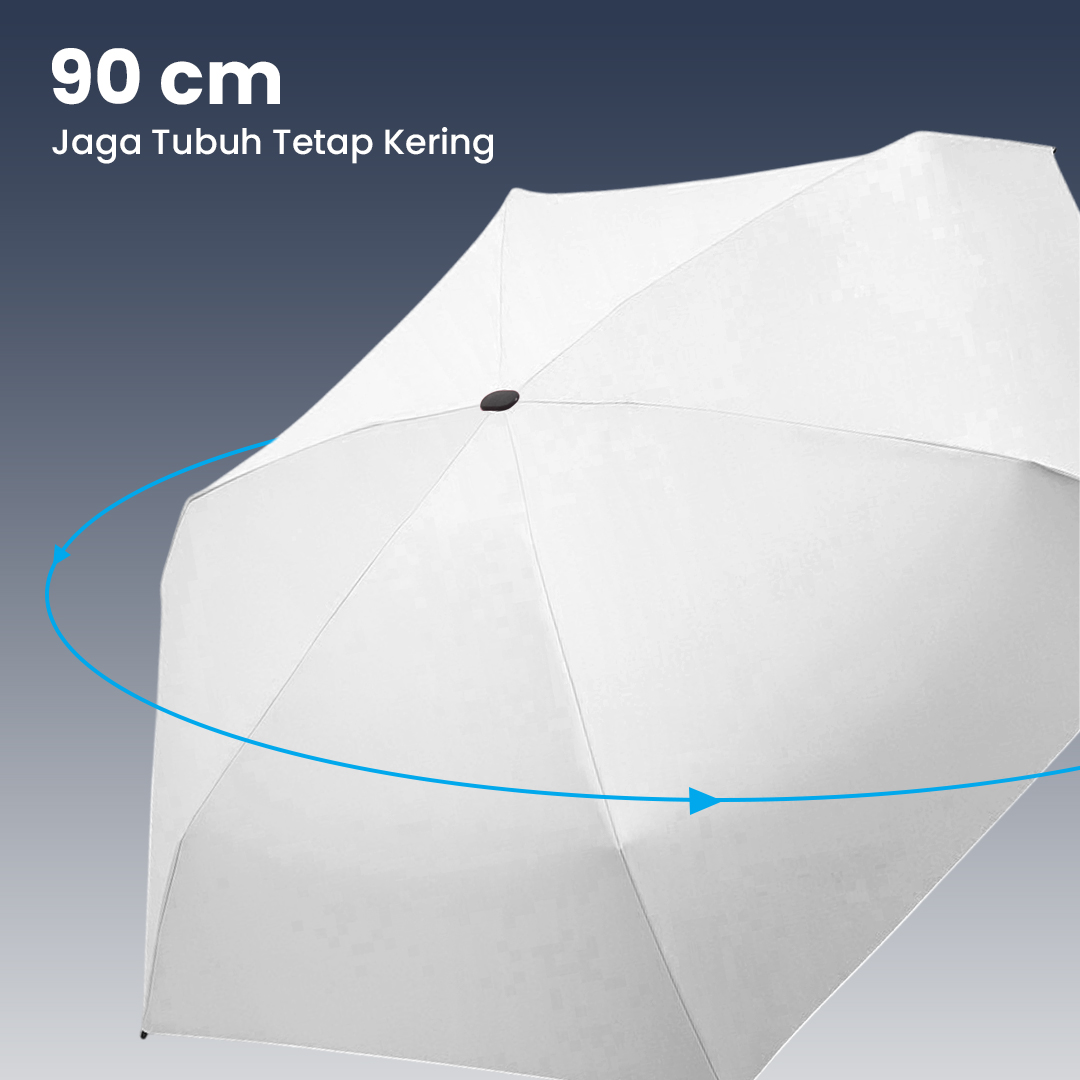 Gambar produk MUCAI Payung Lipat Kecil Portable Anti UV Waterproof UPF 50+ - 190T