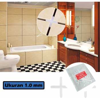 Yueqing Alat Bantu Pasang Keramik Lantai Tile Spacer Ceramic 100 PCS - Y0180