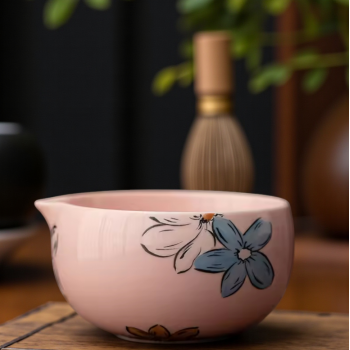 Gambar produk WONTIVE Matcha Set Chawan Chasen Stand Chashaku Ceramic 500ml 4 PCS - CZ6