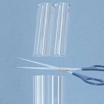 Gambar produk SFT Lakban Pelindung Benturan PVC Anti Collision Edge Safety Strip 1M 15x2.5mm - SF-2