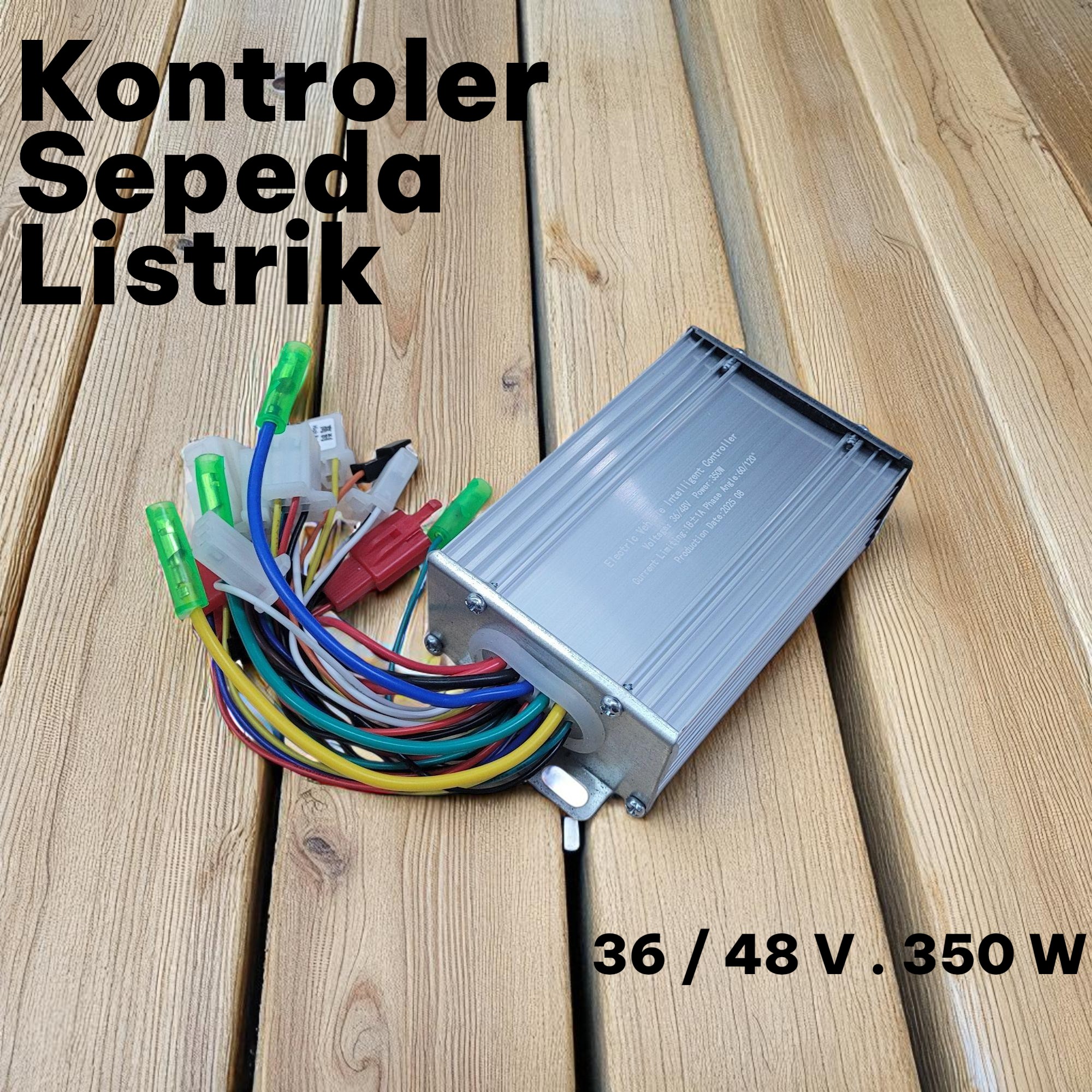 Gambar produk BAFANG Kontroler Sepeda Listrik Motor Controller 6 Tube 36/48V 350W - BF-636