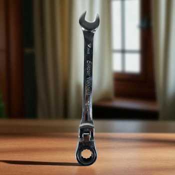 Gambar produk OLOEY Kunci Pas Dual Head Combination Ratchet Wrench Flexible Head 12mm - CL6-24