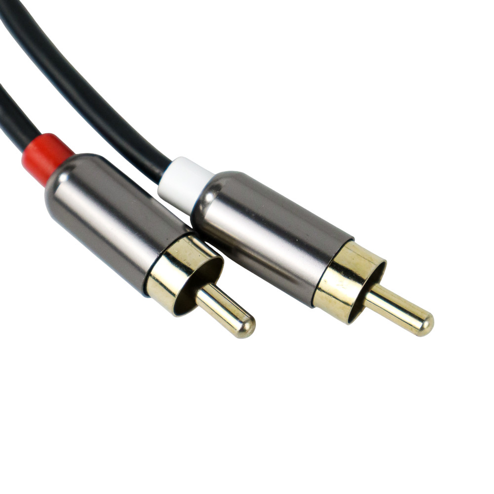 Gambar produk FONKEN Kabel Audio AUX 3.5mm Male to RCA Male 110cm - R1