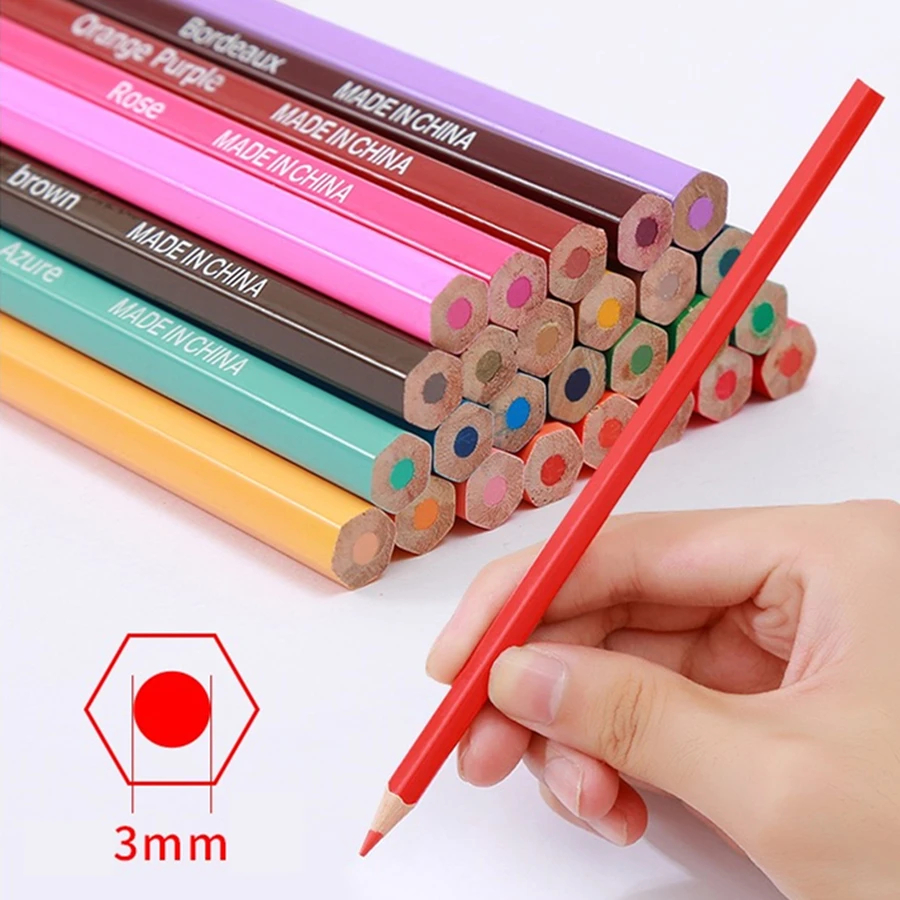 Gambar produk WEBOW Set Pensil Warna Color Pencils Drawing Painting 50 PCS - XP033
