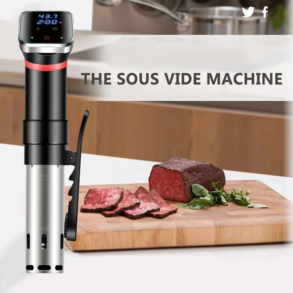 Gambar produk GOYERRNES Sous Vide Vacuum Heater Slow Food Cooker 1100W - SJ-S012