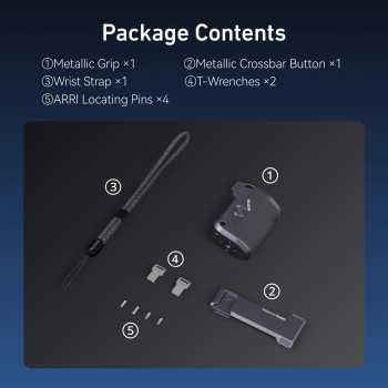 Gambar produk TELESIN Handle Grip Action Camera GoPro 9 to 13 Street Photography - S6-FMS-25-TGP