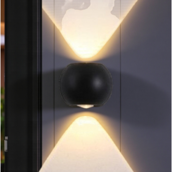 Gambar produk Winlams Lampu Dinding Hias Outdoor Minimalis Waterproof Warm White 6W - WD080