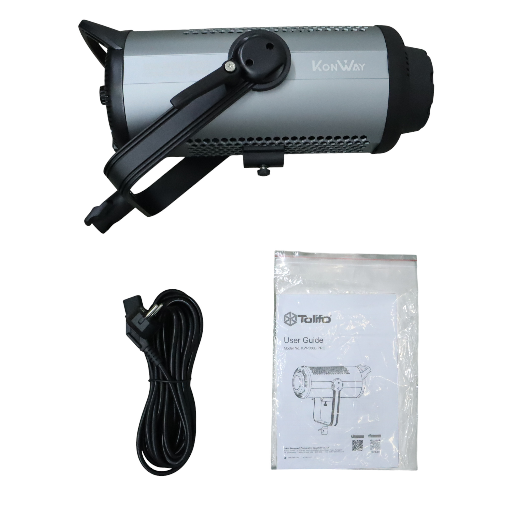 Gambar produk Tolifo Lampu Video LED Bi-Color COB Video Light 400W 6500K - KW-500B PRO