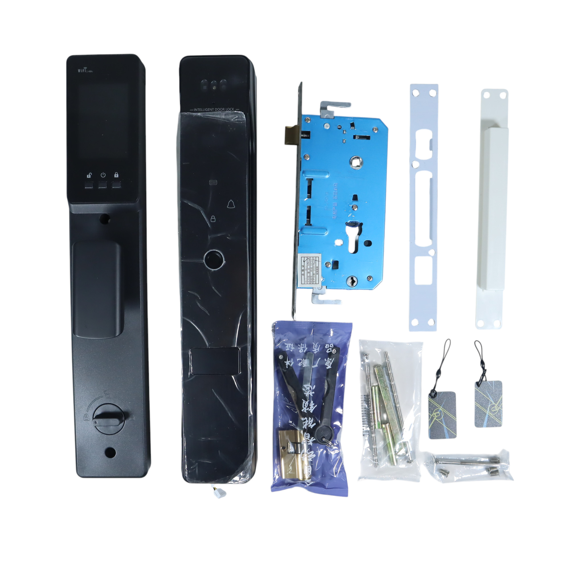 Gambar produk KAILILAI Smart Door Lock Fingerprint Face Recognition Password iCSee - B90