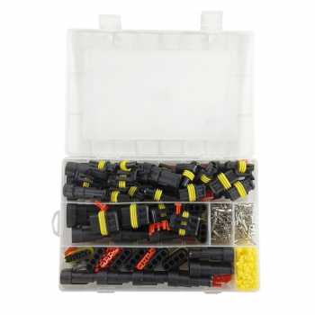 Gambar produk YYDS Wire Harness Connector Kit Car HID Headlight 1/2/3/4 Pin 352 PCS - YY3