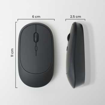Gambar produk IBEN Mouse Wireless Bluetooth Optical 2.4GHz Silent Click 1600DPI - GTG02