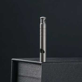 Gambar produk Jelembar Peluit Darurat Survival Outdoor Titanium Whistle - INU170