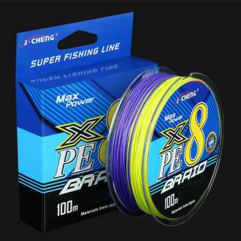 J-Cheng Senar Pancing PE 8 Braided Strand Fishing Line 100M - JC583