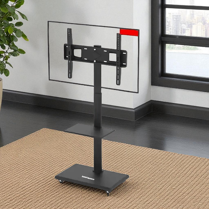 Gambar produk Taffware Bracket TV Floor Stand Wheel VESA 600 x 400 for 32-70 Inch TV - KM-1600B