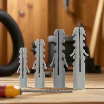 Gambar produk Taffware Expansion Screw Fischer Pipe Nylon Wall Anchors Tube M8
